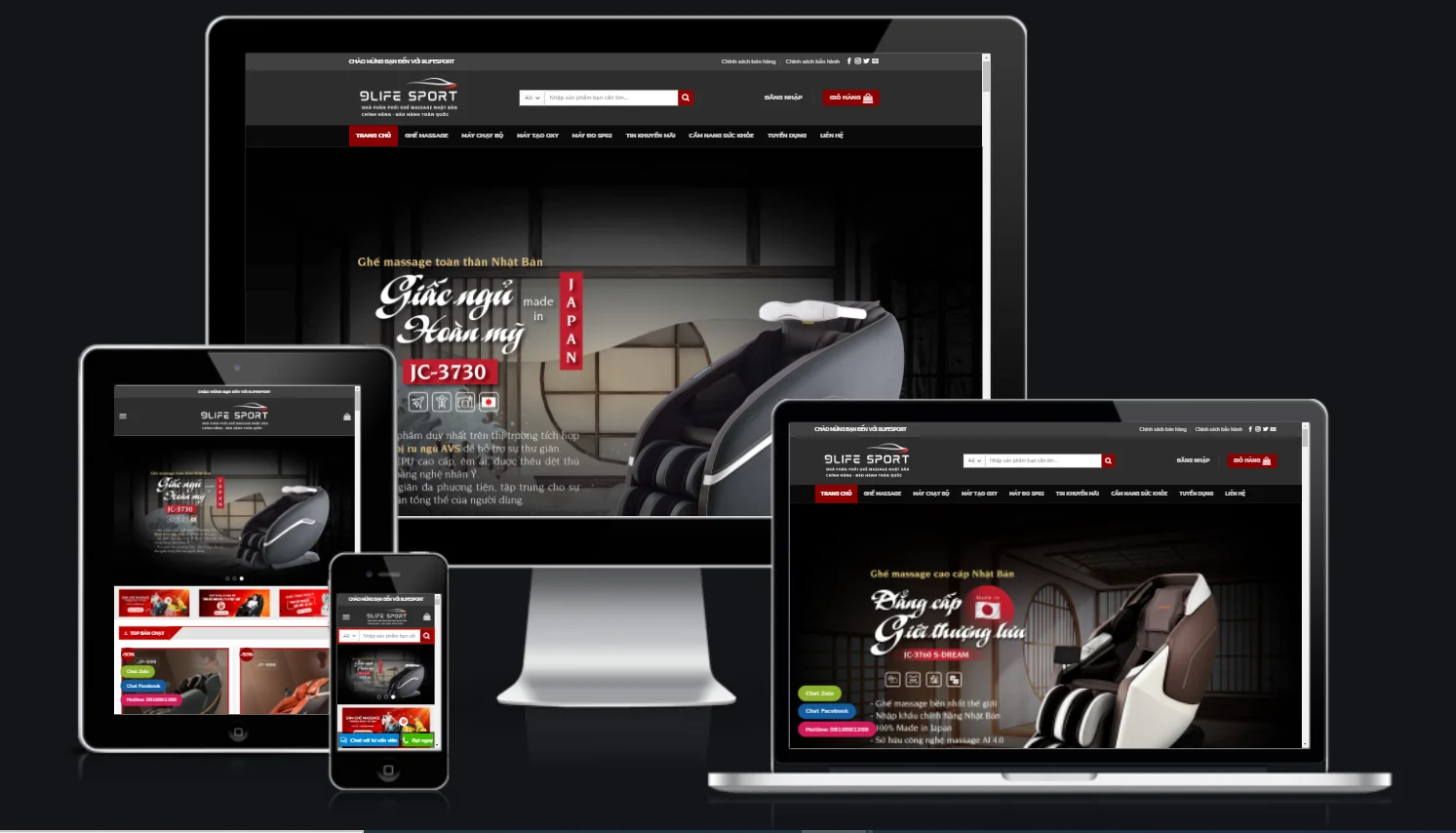 thiết kế website chuyên nghiệp